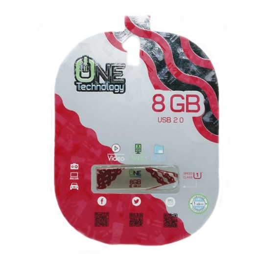 USB TECHNOLOGY METALIZADA 8 GB