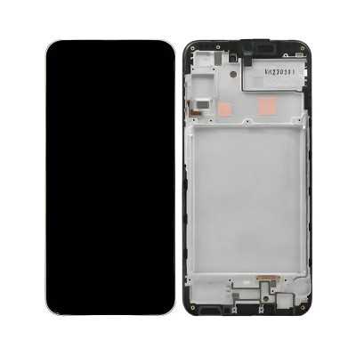 Pantalla para samsung a25 oled con marco