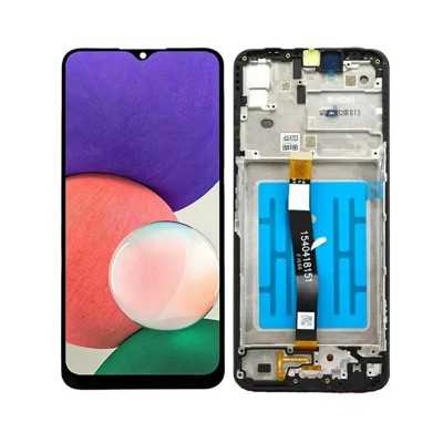 Pantalla para samsung a22 5g original con marco
