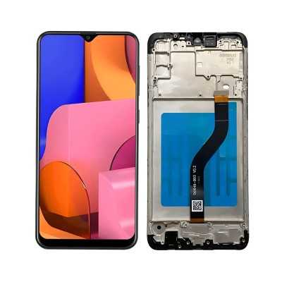 Pantalla para samsung a20s original con marco
