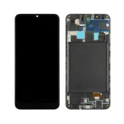 Pantalla para samsung a20 original con marco