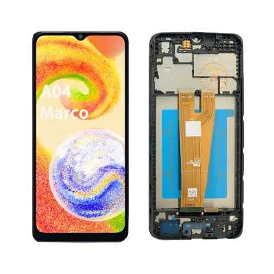 Pantalla para samsung a04 original con marco