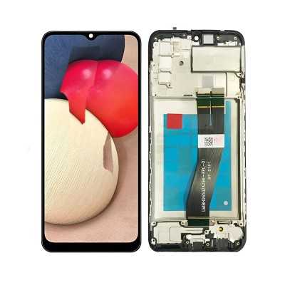 Pantalla para samsung a03 original con marco